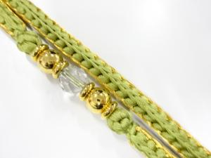 未使用品　正絹　振袖用　手組帯締め